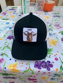 cappello Alcott bianco e nero 