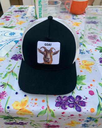 cappello Alcott bianco e nero 
