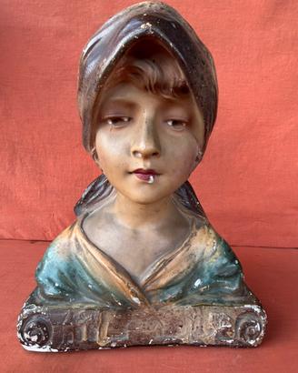 Busto gesso anni 20