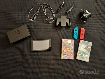 Nintendo Switch (no oled) + 2 giochi