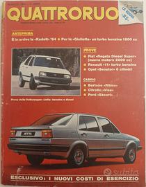 Rivista Quattroruote Maggio 1984 (N°343)