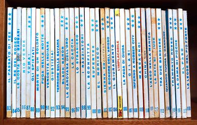 36 numeri fumetto TEX GIGANTE dal n. 83 al n. 118