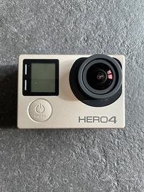 GoPro Hero 4 silver Edition + accessori