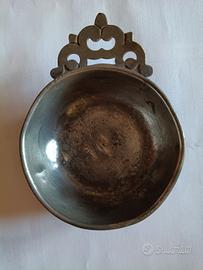 Tastevin in peltro epoca 900