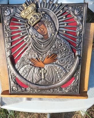 antica icona Madonna di Ostrobrama