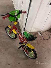 Bici con Sella nuova per bambino/a