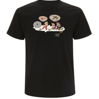 Maglietta S M nuova 100% cotone biologico bikers