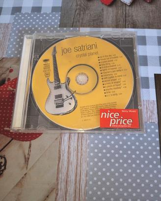 CD Musicale Joe Satriani album Crystal Planet 