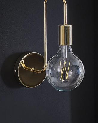 LAMPADA DA PARETE ORO