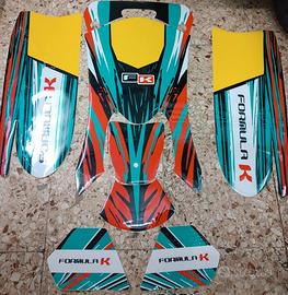 Kit adesivi formula k go kart 