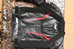 giacca moto 50 mtech uomo in pelle