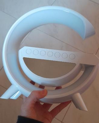 LED wireless charging speaker