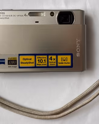 Sony fotocamera digitale DSC-T77 Cyber Shot