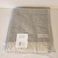 Plaid/coperta misto lana e cashmere - Nuovo