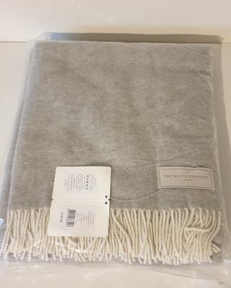 Plaid/coperta misto lana e cashmere - Nuovo