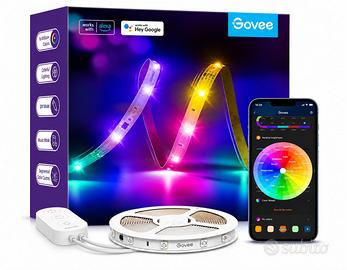 Govee Striscia LED 5 metri, striscia RGBIC