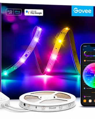 Govee Striscia LED 5 metri, striscia RGBIC