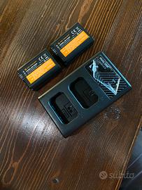 Cage smallrig e 2 batterie + carica sony a6500