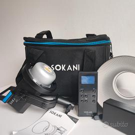 Luce LED 80W Sokani X60 completa di tutto