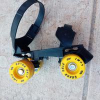 Pattini allungabili e talloniere / ruote luminose