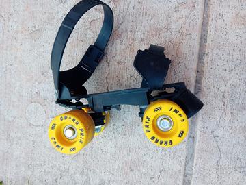 Pattini allungabili e talloniere / ruote luminose