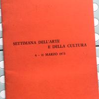 Settimana dell’Arte e della Cultura 1973