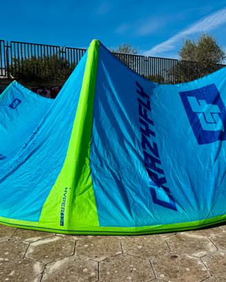 Vela Kite Kitesurf CrazyFly 12m
