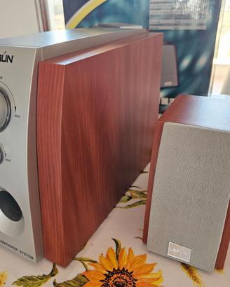 sistema audio 2.1 della Kraun (Subwoofer + 2.1)