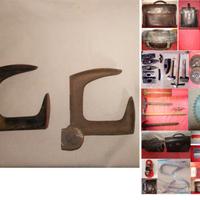 Incudine metallica 3 piedi da calzolaio, e altro