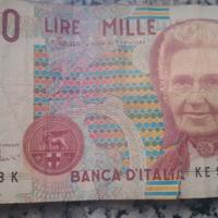Banconote 1000 Lire e 5000 Lire