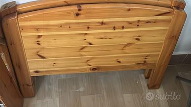 Tre giro letti completi di rete in LEGNO MASSELLO