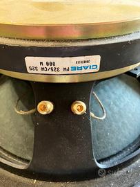Woofer ciare … come Rcf.   Come  jbl