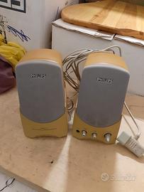 coppia casse Philips per computer.
