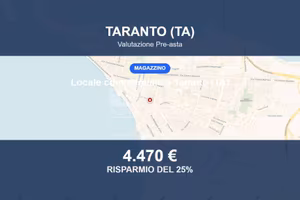 Immobile in asta di 19 m² a Taranto