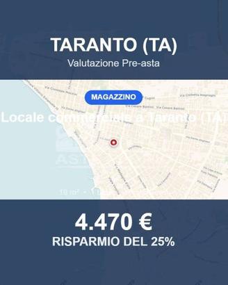Immobile in asta di 19 m² a Taranto