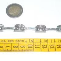 Bracciale punk in metallo (vertebre)