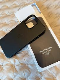 Cover iphone 16 pro max pelle nuova
