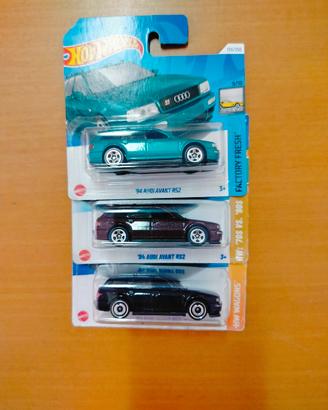 Hot Wheels 3x Audi Avant RS2 1994
