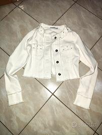 giubbino jeans bambina 11 12 anni