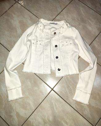giubbino jeans bambina 11 12 anni