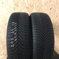 2 GOMME 205 55 16 MICHELIN 4 STAGIONI
