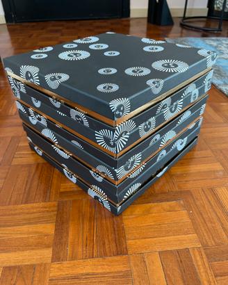 Scatole piatti fornasetti 4 pz