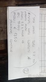 MOTORE USATO COMPLETO TATA SAFARI 2010 2.2 TD
