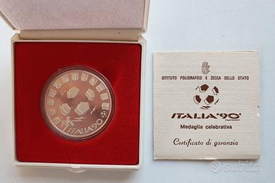 Medaglia Celebrativa Mondiali Calcio "ITALIA'90"