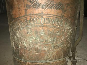 Pompa irroratrice in rame "L'insuperabile"