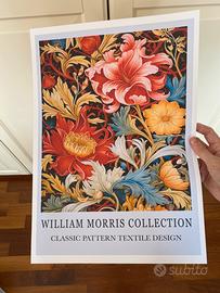 Poster stampa William Morris 33 × 48 floreale
