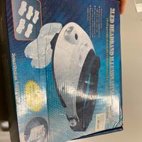 Visiera ottica e illuminata