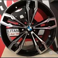 Cerchi Bmw serie 3 4 5 6 7 M3 x1 Z4 b7 18 pollici