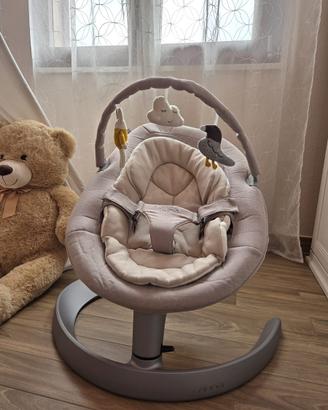 Sdraietta Nuna Leaf Grow con barra giochi