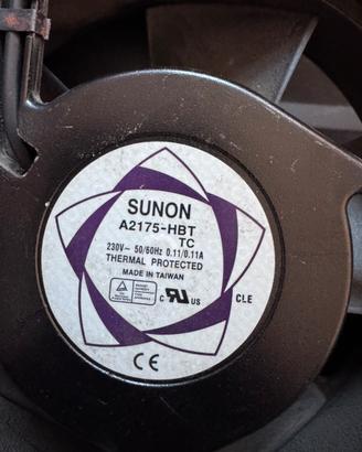 Ventola Industriale SUNON A2175-HBT 172mm 230V AC